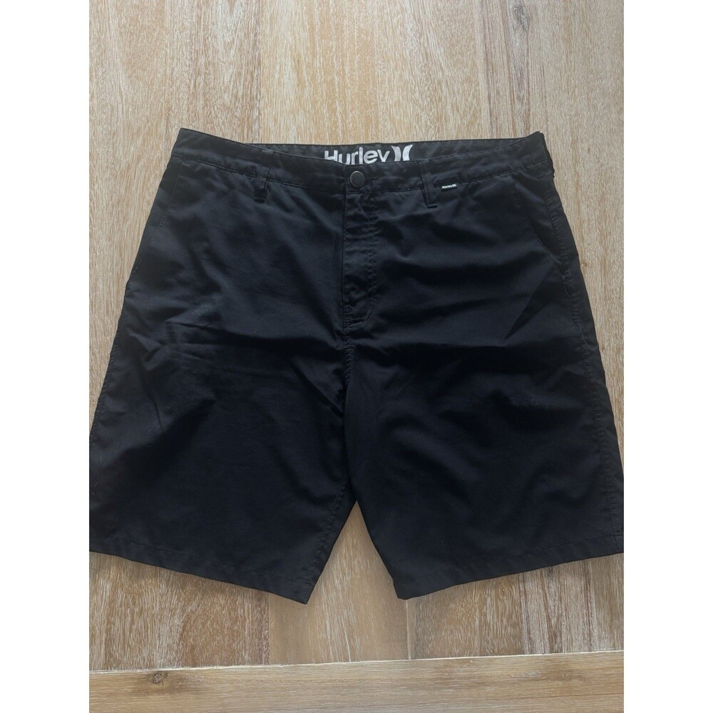 Hurley Men's Size 36 Black Phantom Walk Shorts Hybrid Stretch Board Shorts Swim